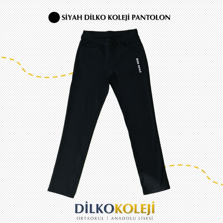 Dilko Koleji Siyah Pantolon